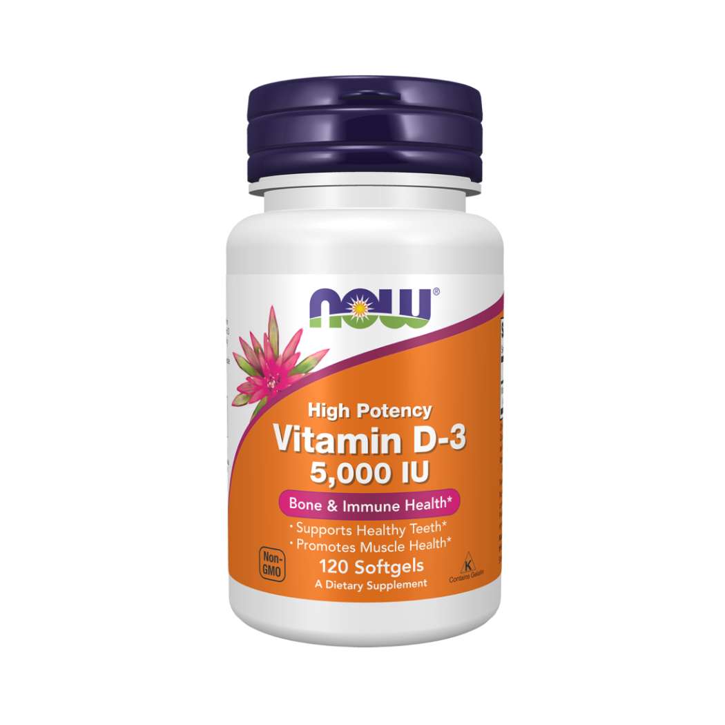 Vitamin D-3 5000 IU Softgels