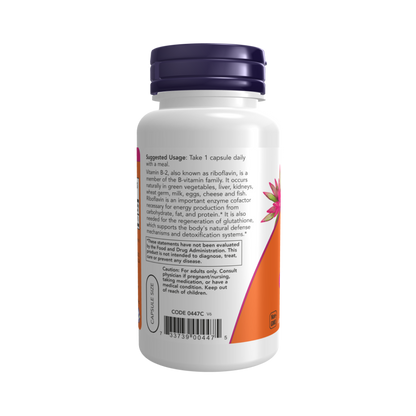 Vitamin B-2 100 mg Capsules